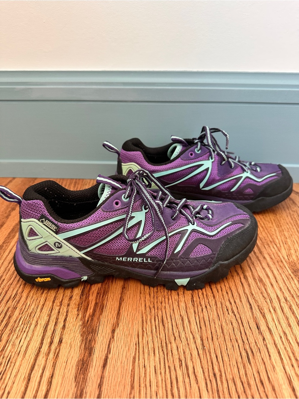 MERRELL Capra Sport Athletic Hiking Shoe J65008 Women’s 8 Royal Lilac - Picture 4 of 8